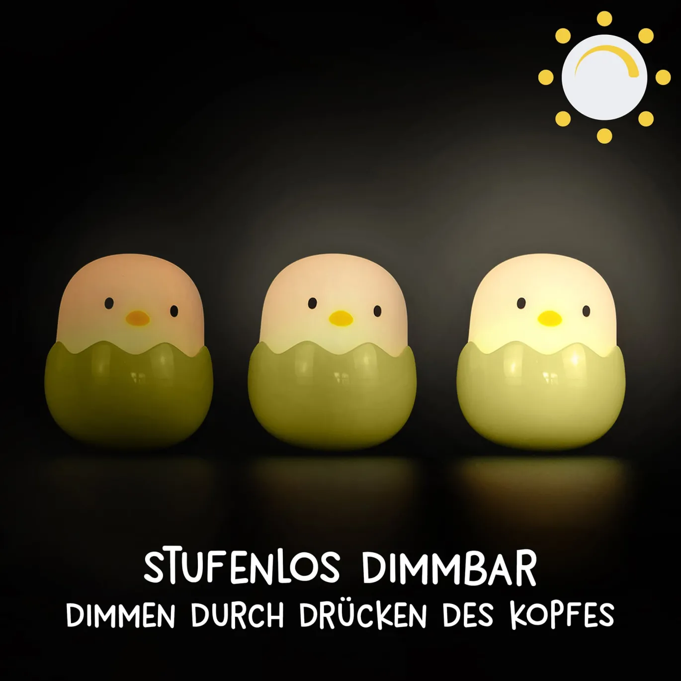 BABY EGGY Nachtlicht Yellow