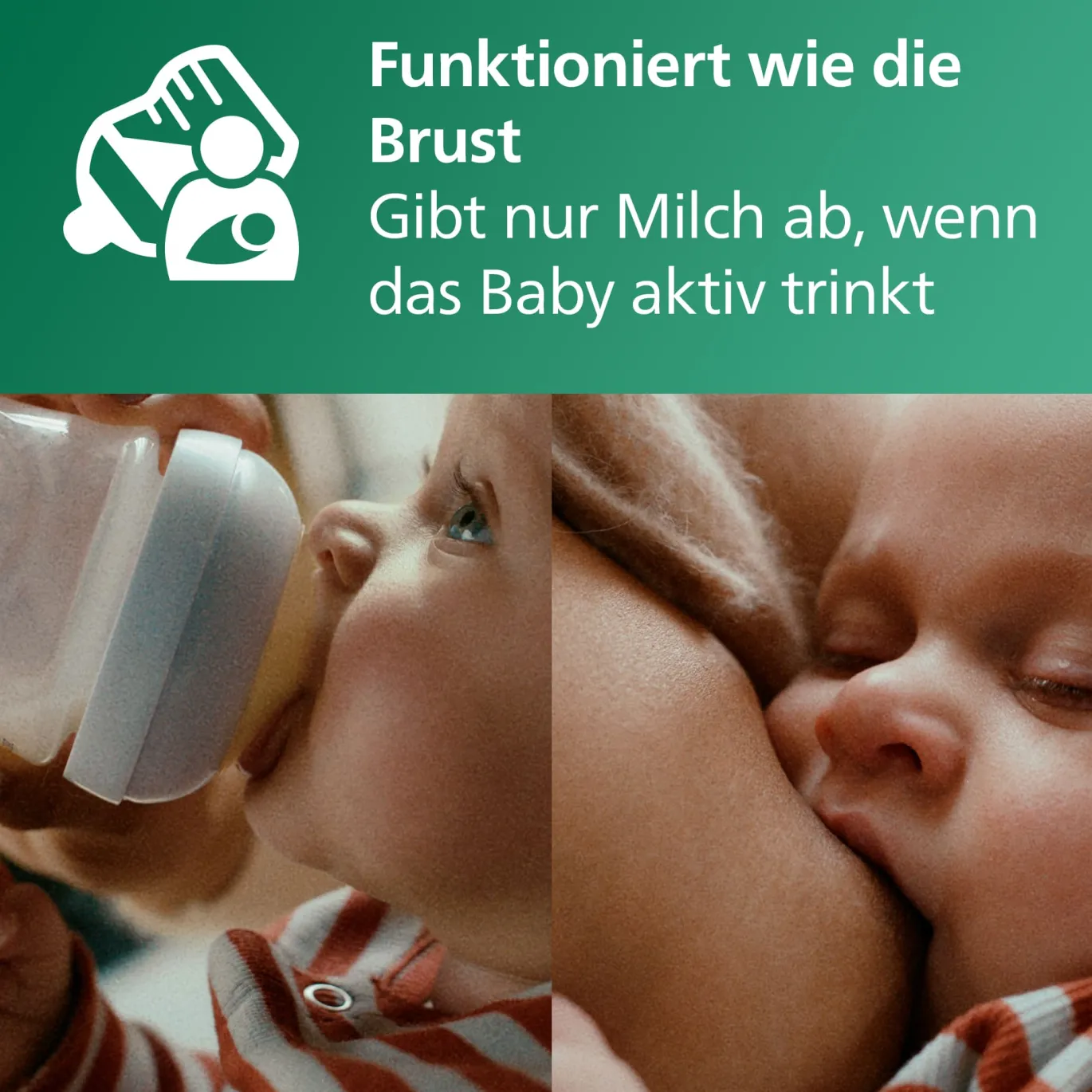 Babyflasche Glas Natural Response Gr.2 120ml SCY930/01