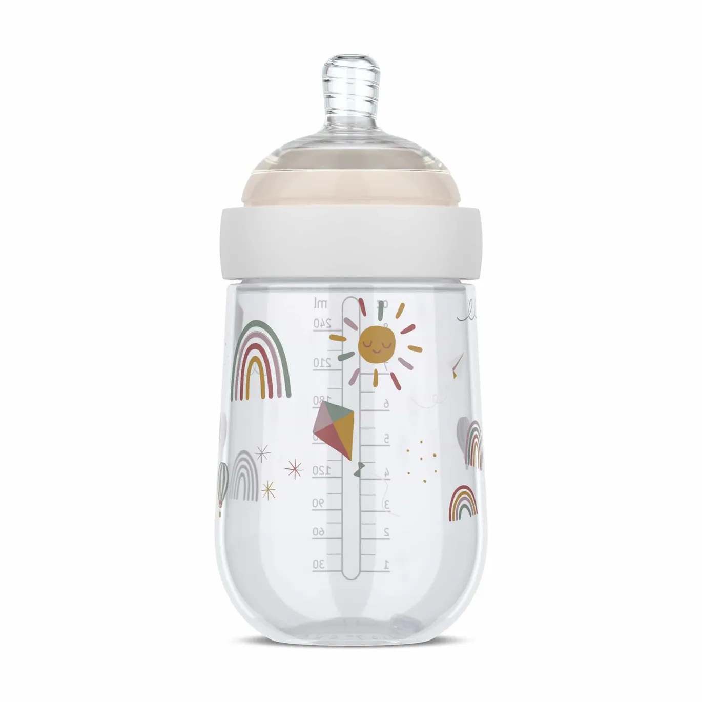 Babyflasche Mepal Mio 240 ml - Sunshine & Rainbow