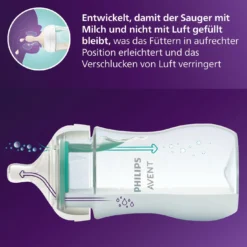 Babyflasche Natural Response AirFree Gr.3 260ml SCY673/01