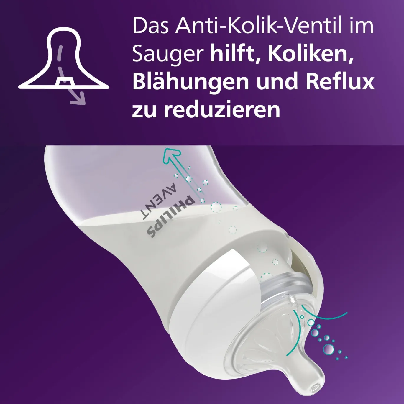 Babyflasche Natural Response Gr.3 260ml SCY903/01