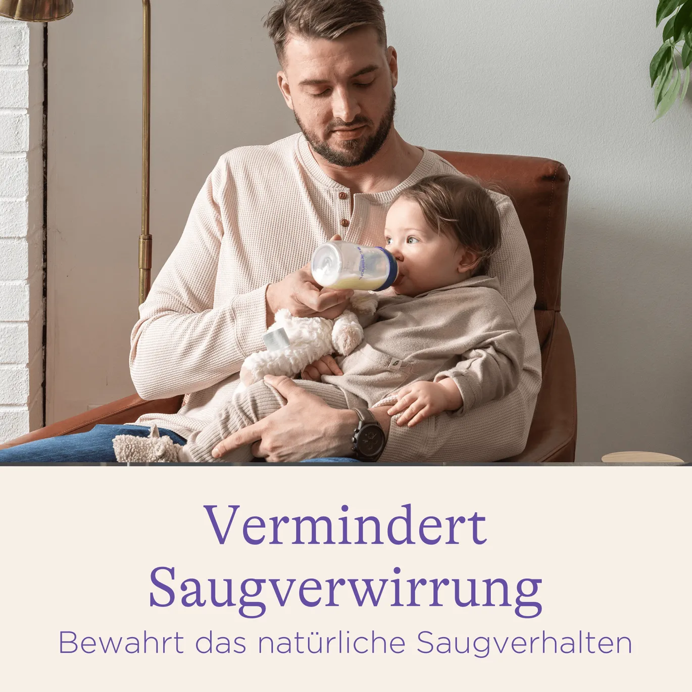 Babyflasche NaturalWave Größe S