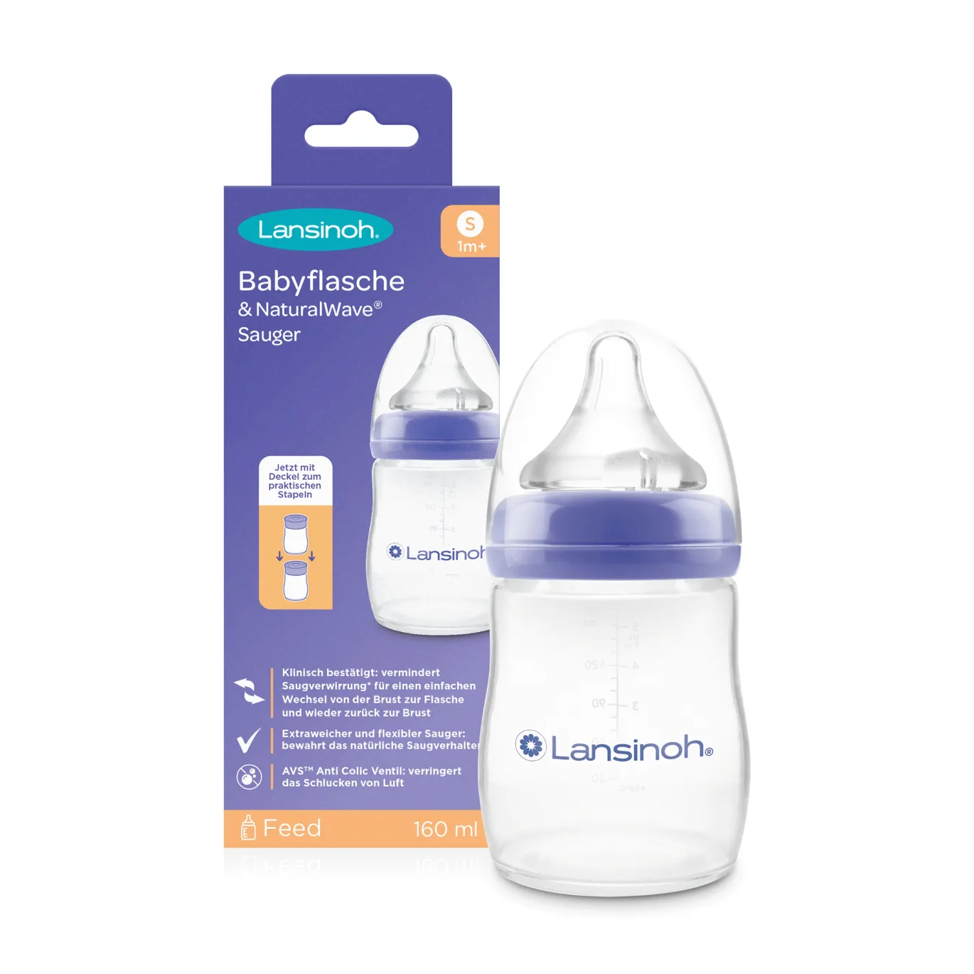 Babyflasche NaturalWave Größe S