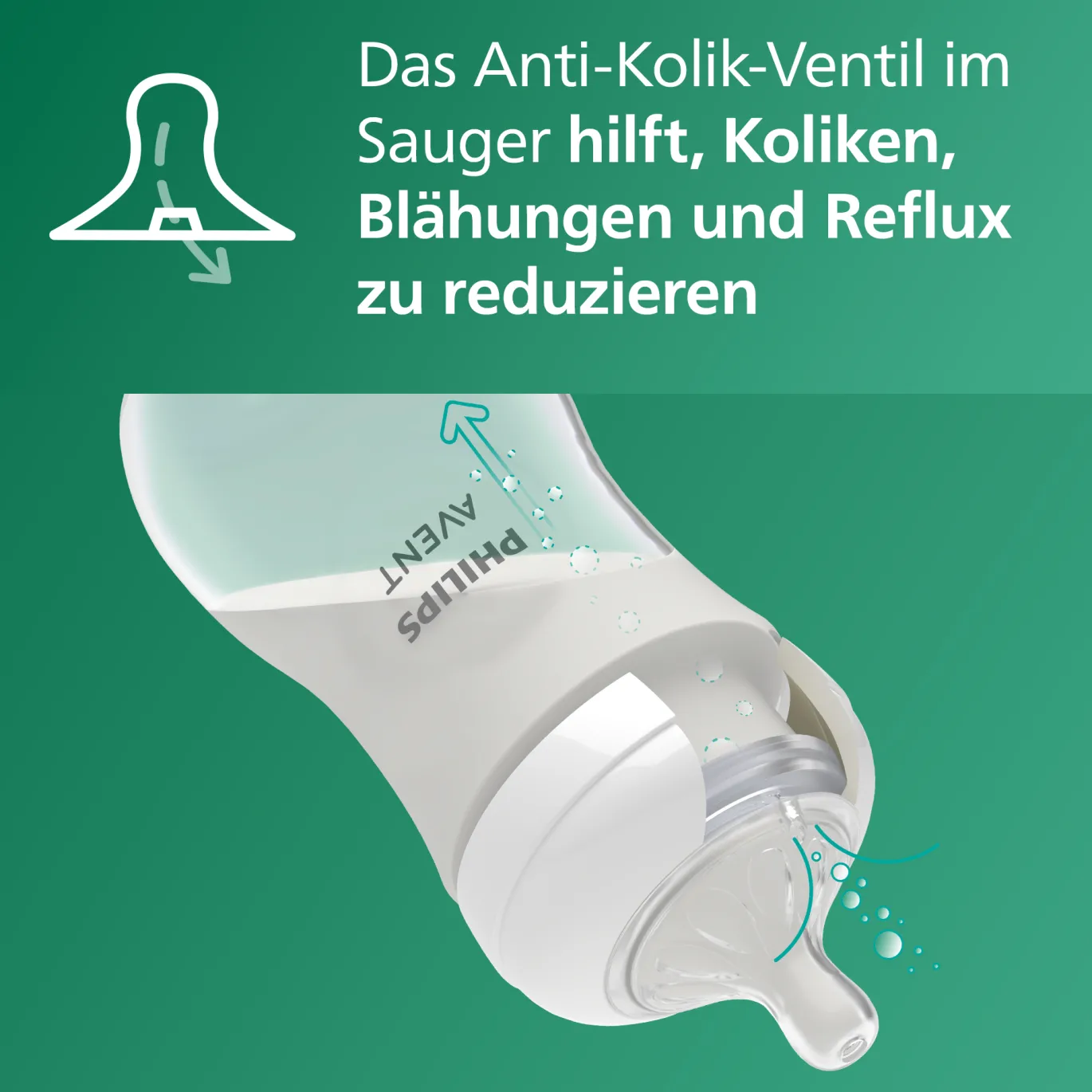 Babyflaschen Glas Natural Response Gr.3 260ml SCY933/02