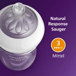 Babyflaschen Natural Response Gr.3 260ml SCY903/02