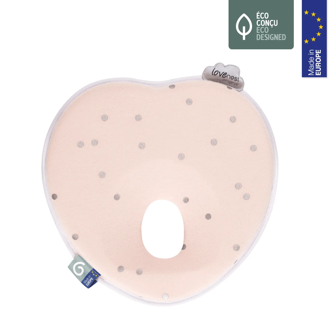 Babykopfkissen Lovenest Original Pinky