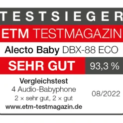 Babyphone Digital Eco DECT DBX-88 Limited
