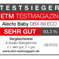 Babyphone Digital Eco DECT DBX-88 Limited
