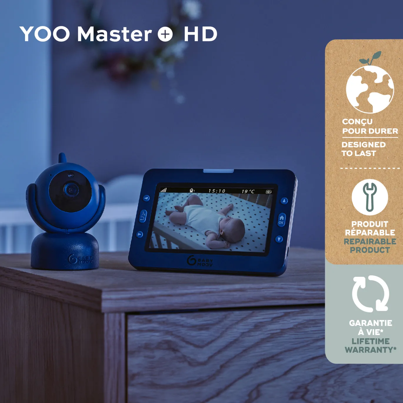 Babyphone mit Kamera YOO MASTER + HD