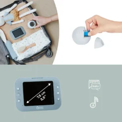 Babyphone mit Kamera YOO ROLL und Zusatzkmaera YOO ROLL