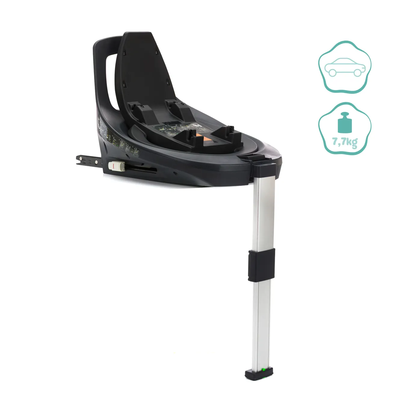 Babyschale Noa mit Base 360 Black
