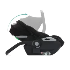 Babyschale Noa mit Base 360 Black