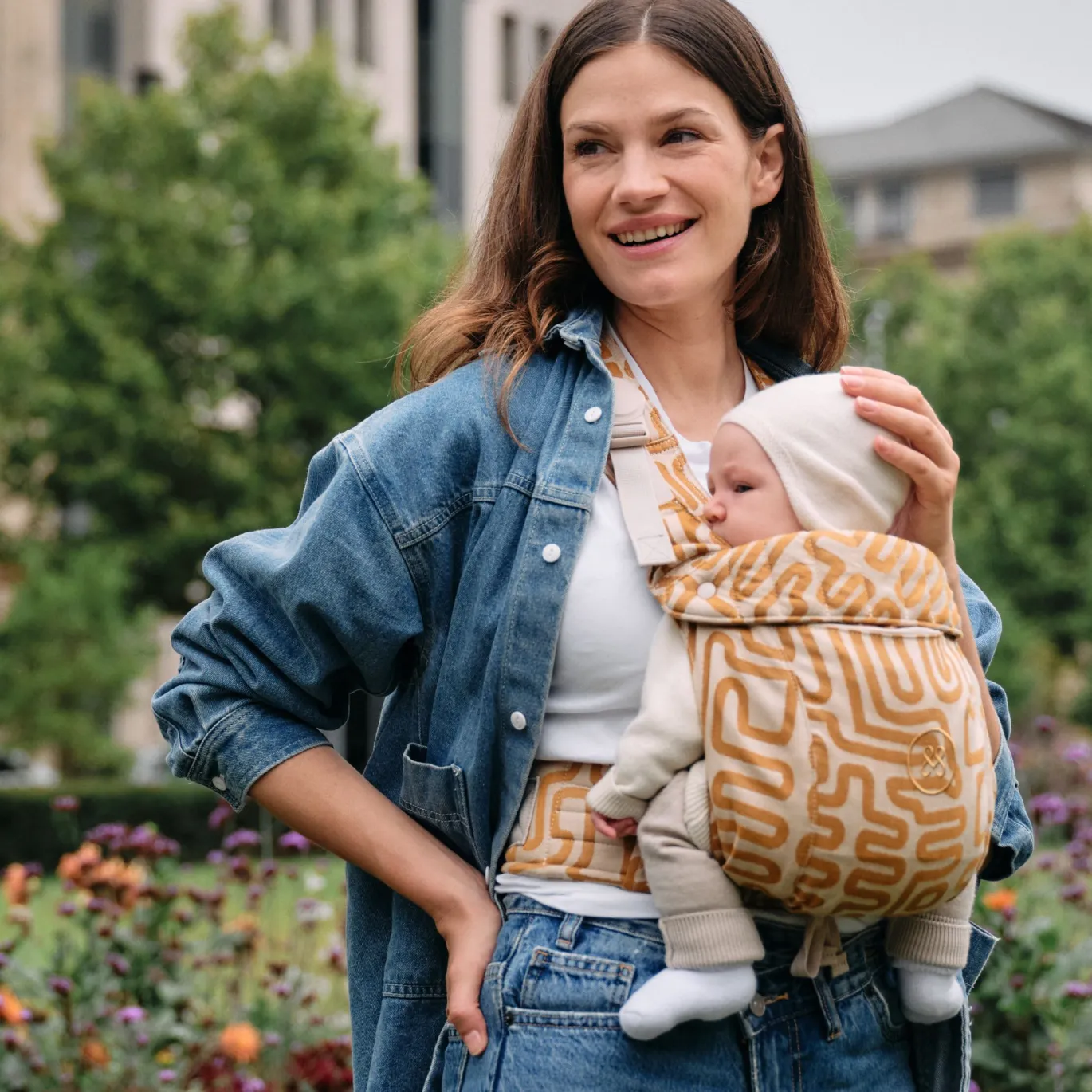 Babytrage Bohemian Gold