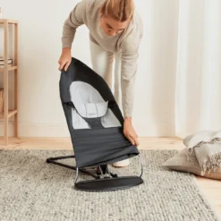 Babywippe Balance Soft Dark Grey