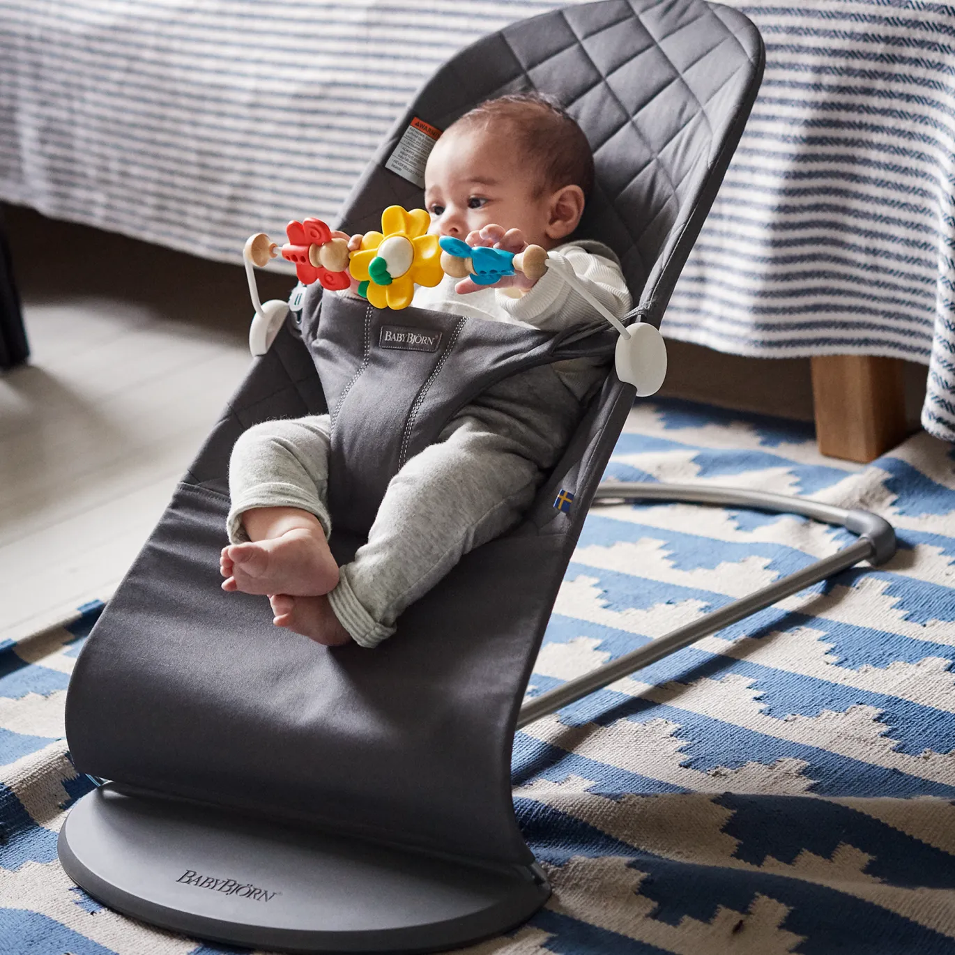 Babywippe Bliss Anthrazite