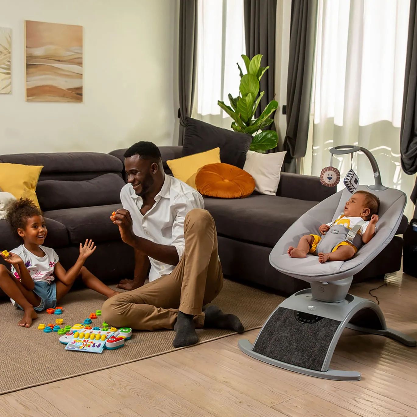 Babywippe Comfy Wave