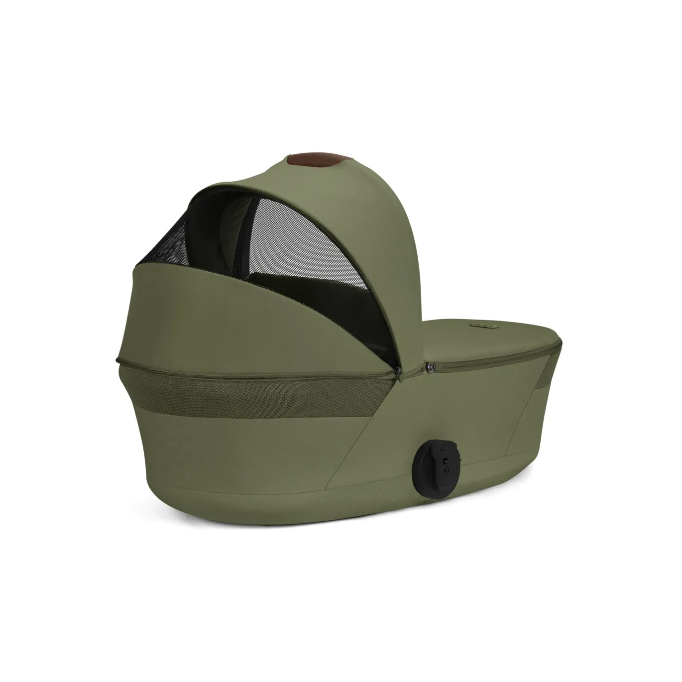 Balios S Lux & faltbare Wanne Moss Green mit Rahmen in Taupe 26