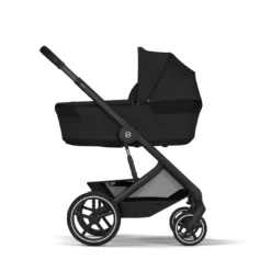 Balios S Lux & faltbare Wanne Moon Black mit Rahmen in Black 26