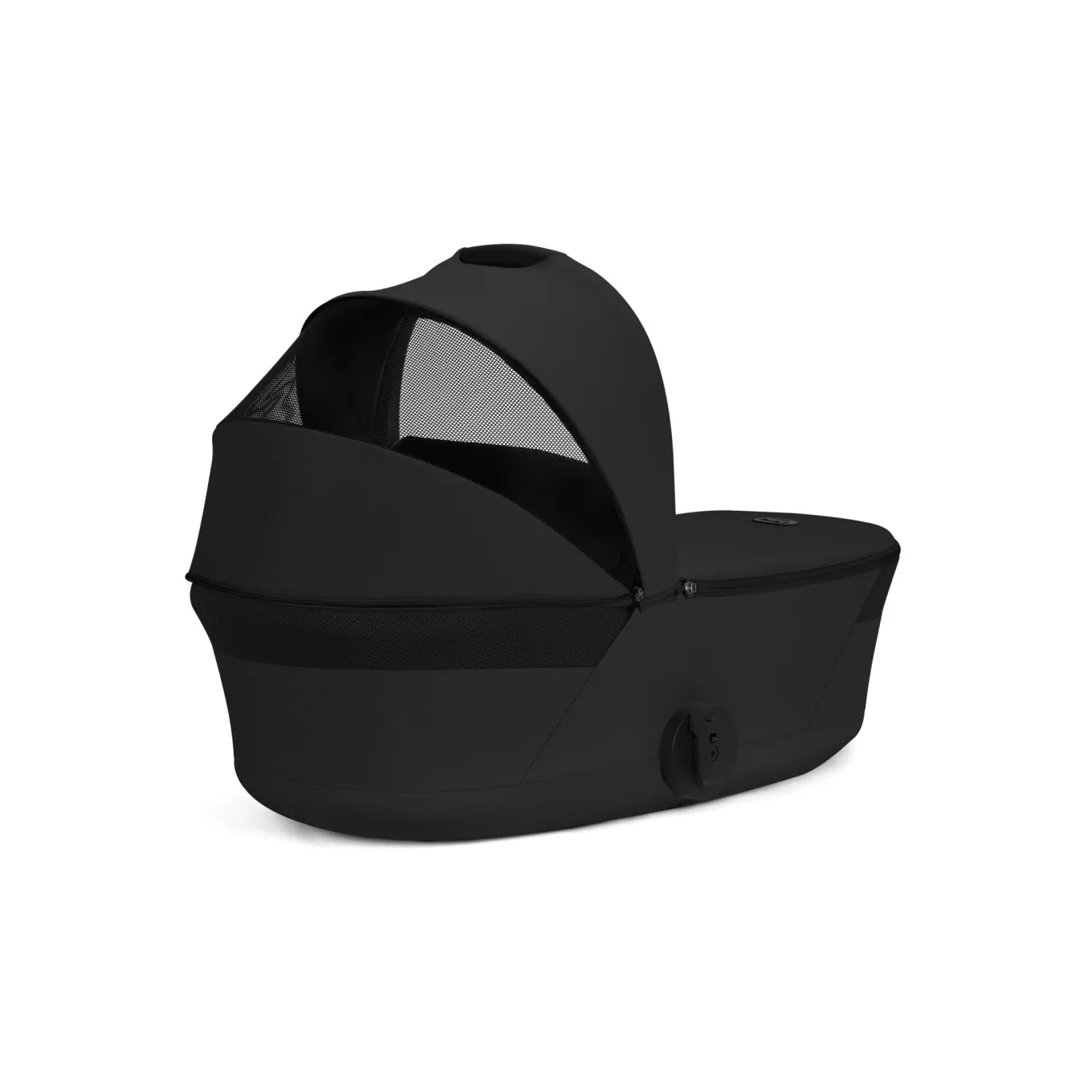 Balios S Lux & faltbare Wanne Moon Black mit Rahmen in Black 26