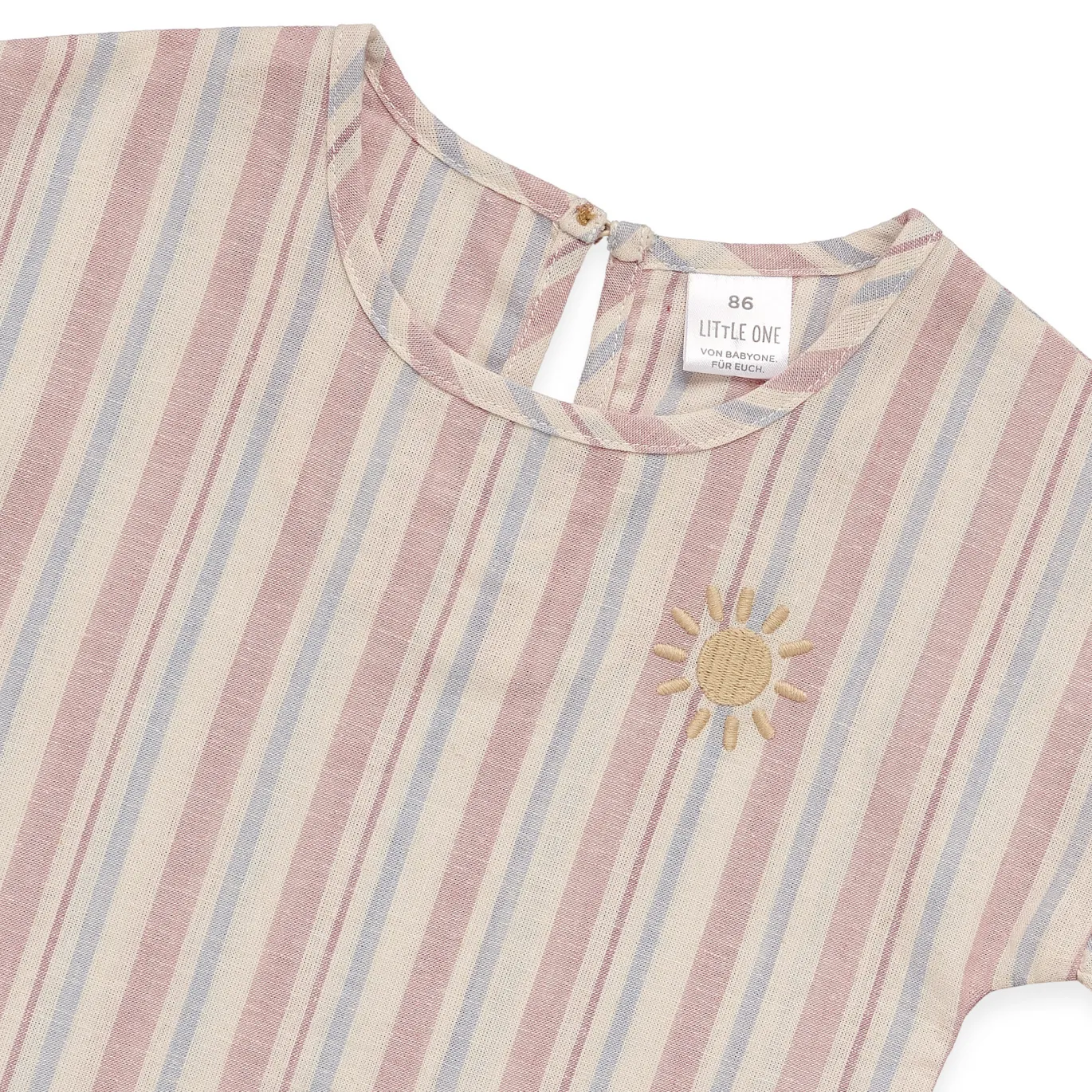 Baumwoll/Leinen-Bluse