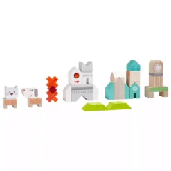 Bausteine Hund und Katze