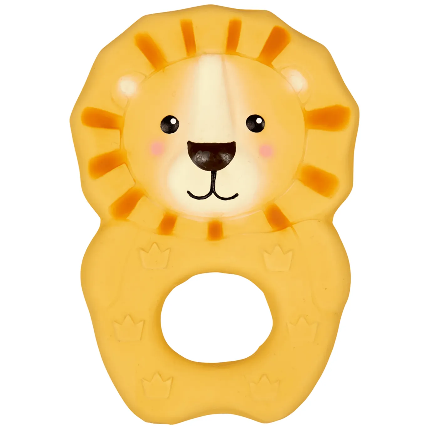 Beißring aus Naturkautschuk Löwe