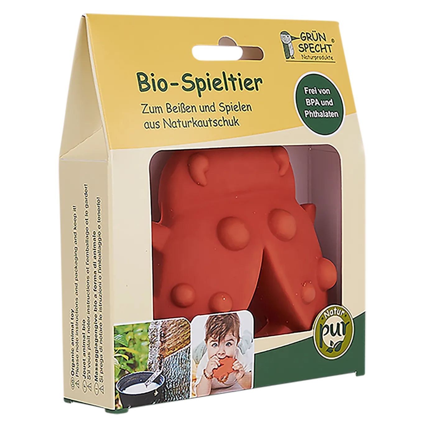 Beißring Marienkäfer