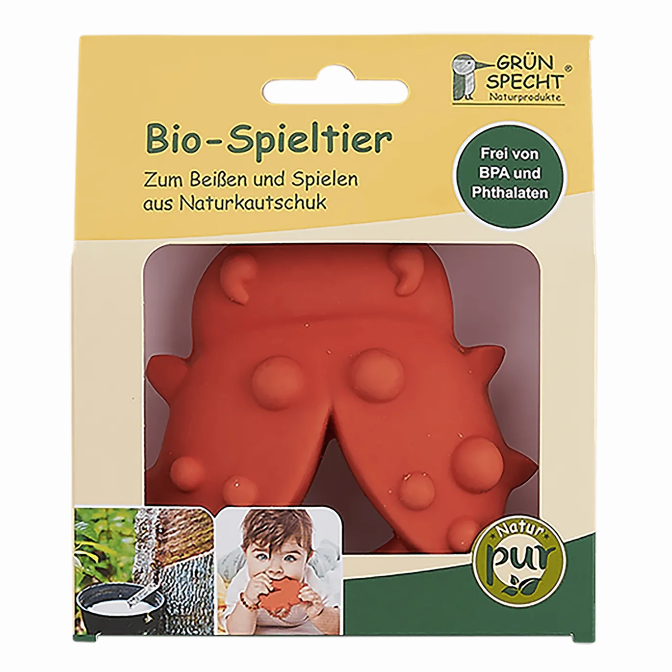 Beißring Marienkäfer