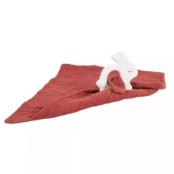 Beißring mit Tuch Hase