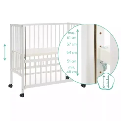 Beistellbett Cocon weiß