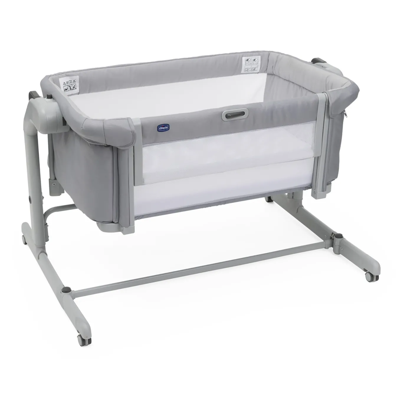 Beistellbett NEXT2ME Magic EVO Grey Mist