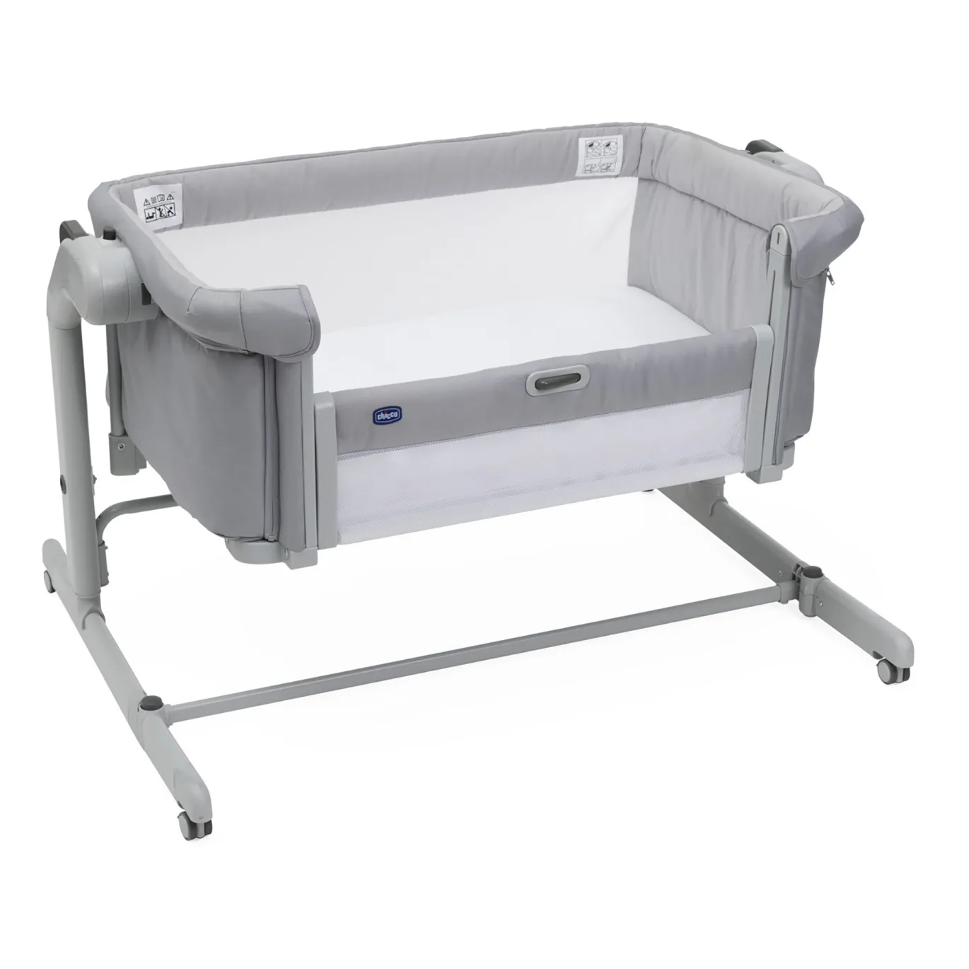 Beistellbett NEXT2ME Magic EVO Grey Mist