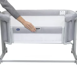 Beistellbett NEXT2ME Magic EVO Grey Mist