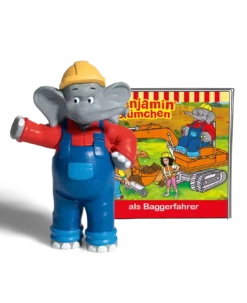 Benjamin Blümchen als Baggerfahrer