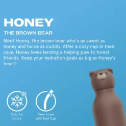 Bestie Trinkflasche Braunbär