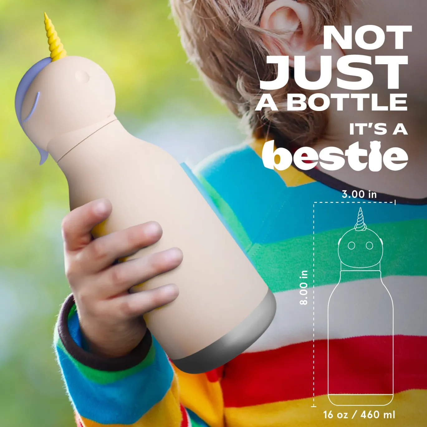 Bestie Trinkflasche Einhorn