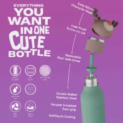 Bestie Trinkflasche Rentier