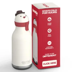Bestie Trinkflasche Schneemann