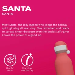 Bestie Trinkflasche Weihnachtsmann