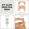 Beta+ Natur mit Sitzauflage Uni Beige