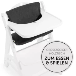 Beta Newborn Set - White Melange Charcoal