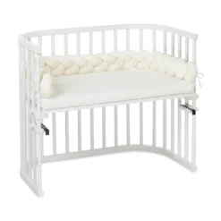Bettschlange geflochten Ivory 180 cm