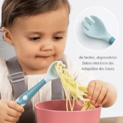 Biegsames Baby-Besteck
