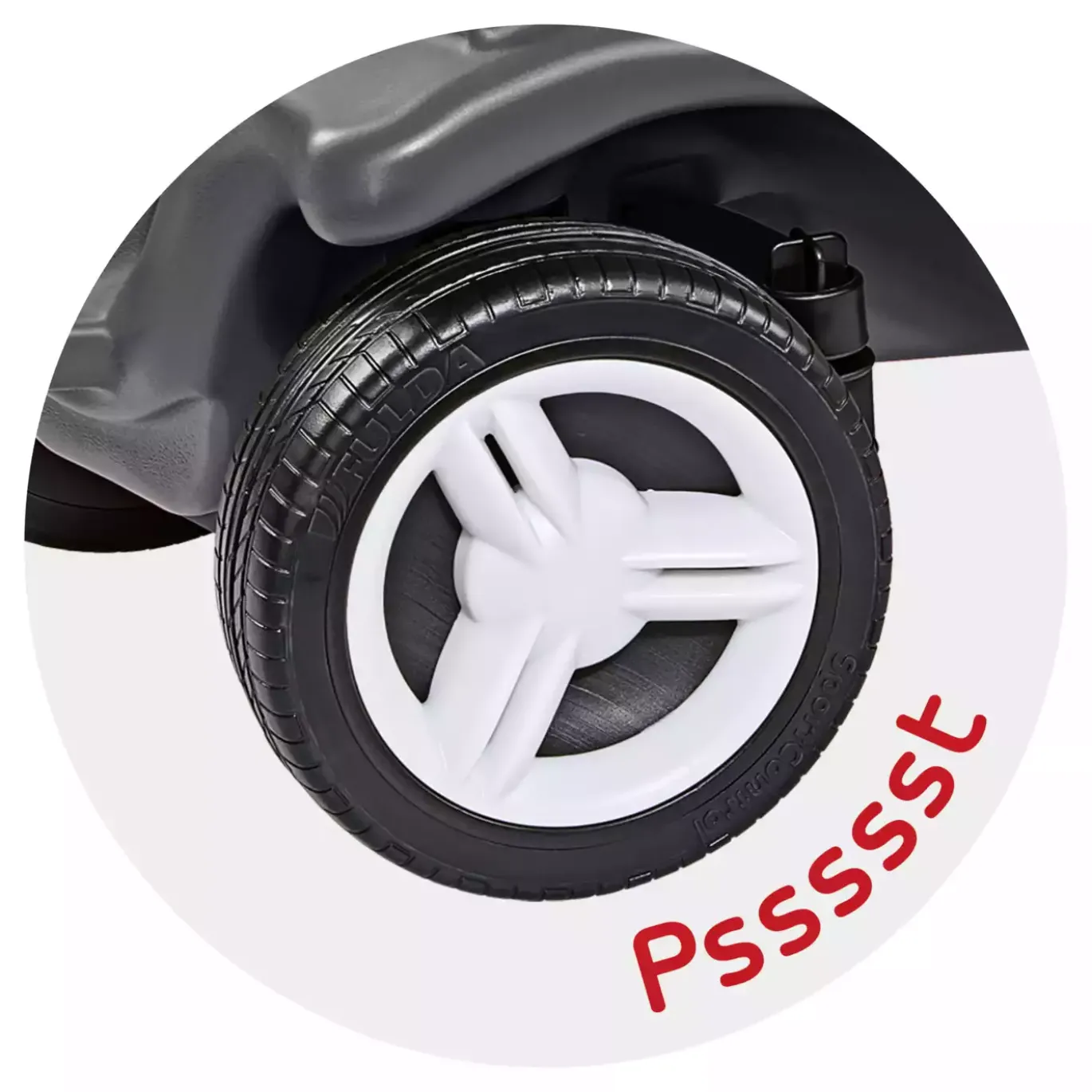 Bobby Car mit Flüsterrädern