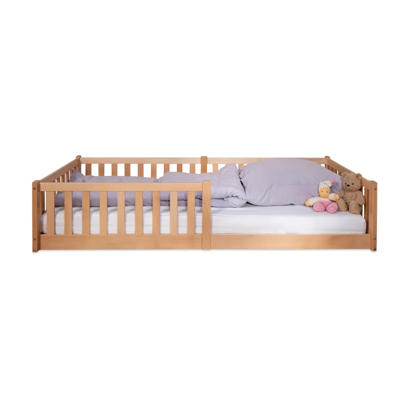 Bodenbett ENNO Natur 90 x 200