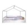 Bodenbett ENNO Weiß 140 x 200
