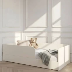 Bodenbett Essentials Snow White 90 x 200 cm