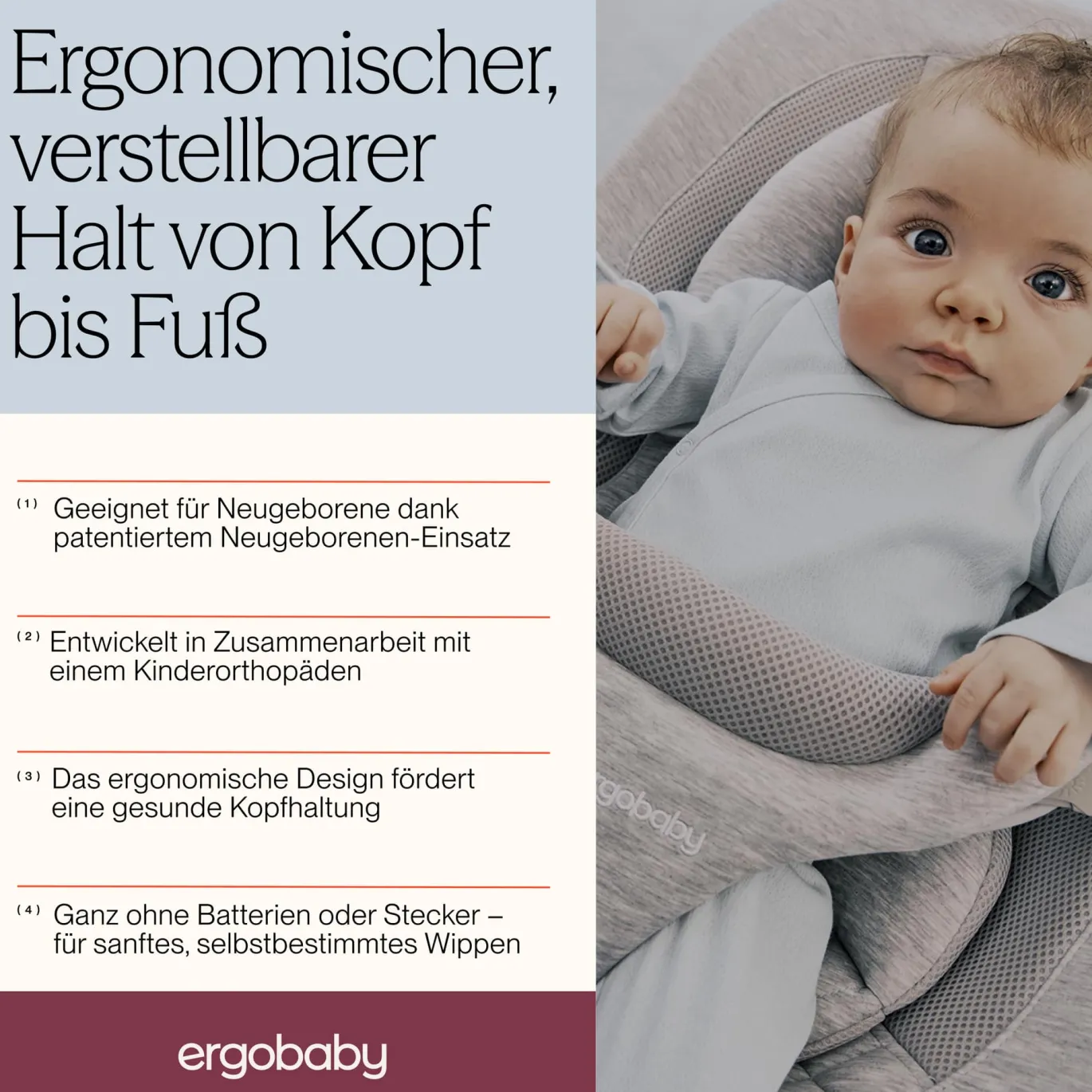 Bouncer Evolve Charcoal Grey
