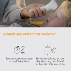 Braun Sensian 3 Berührungsloses Stirnthermometer