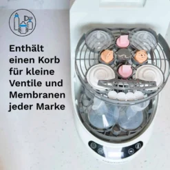 Breast Pump Rack für den Bottle Washer Pro